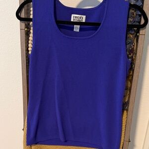 Chico's Vibrant Purple Tank Top